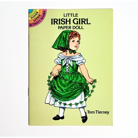 Dover Press | Toys | Little Irish Girl Paper Doll Booklet Tom Tierney ...